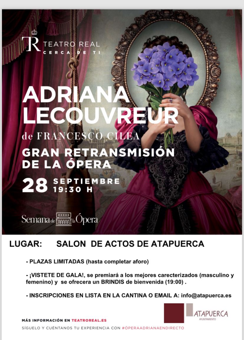 Opera en directo - Adriana Lecouvreur - Teatro real