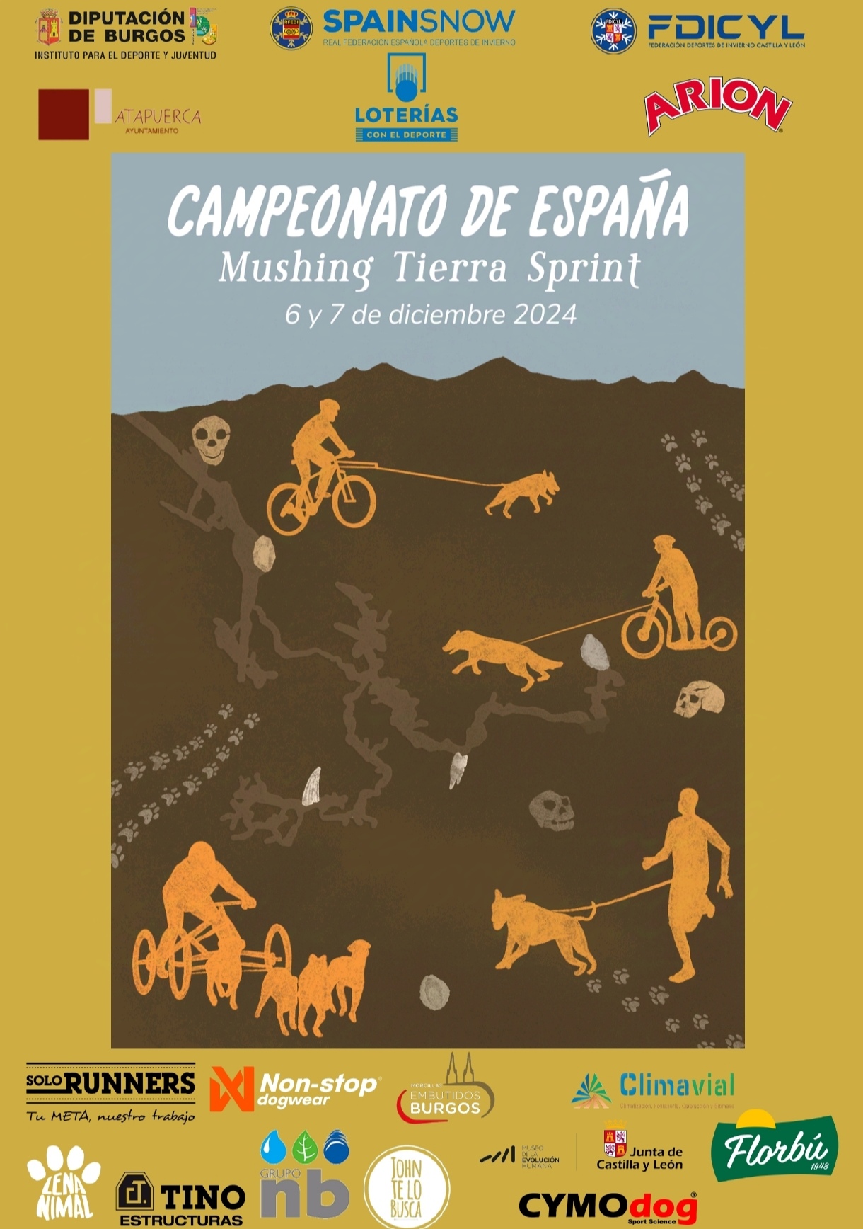 Campeonato de España Mushing Tierra Sprint