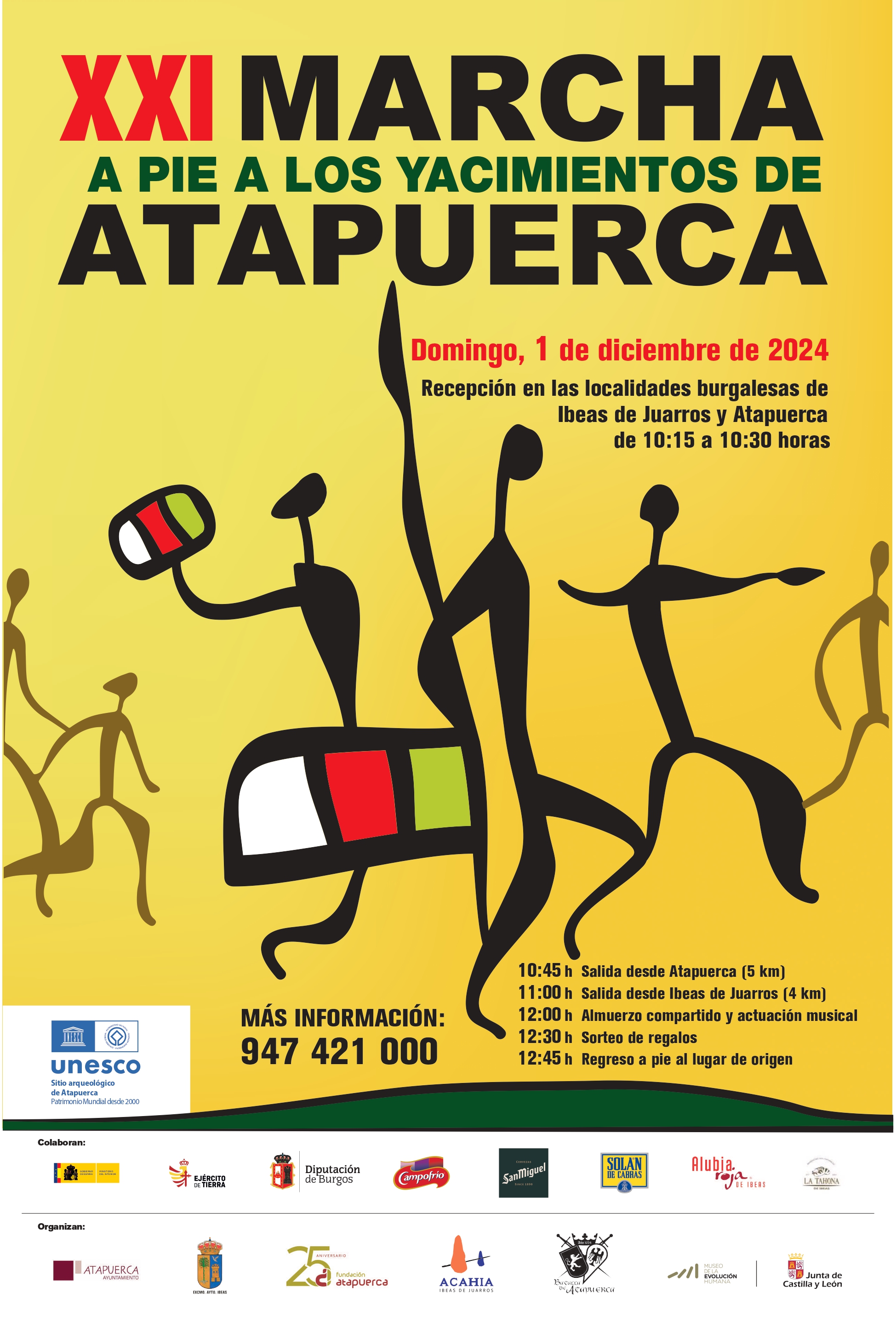 XXI MARCHA A PIE A LOS YACIMIENTOS DE ATAPUERCA