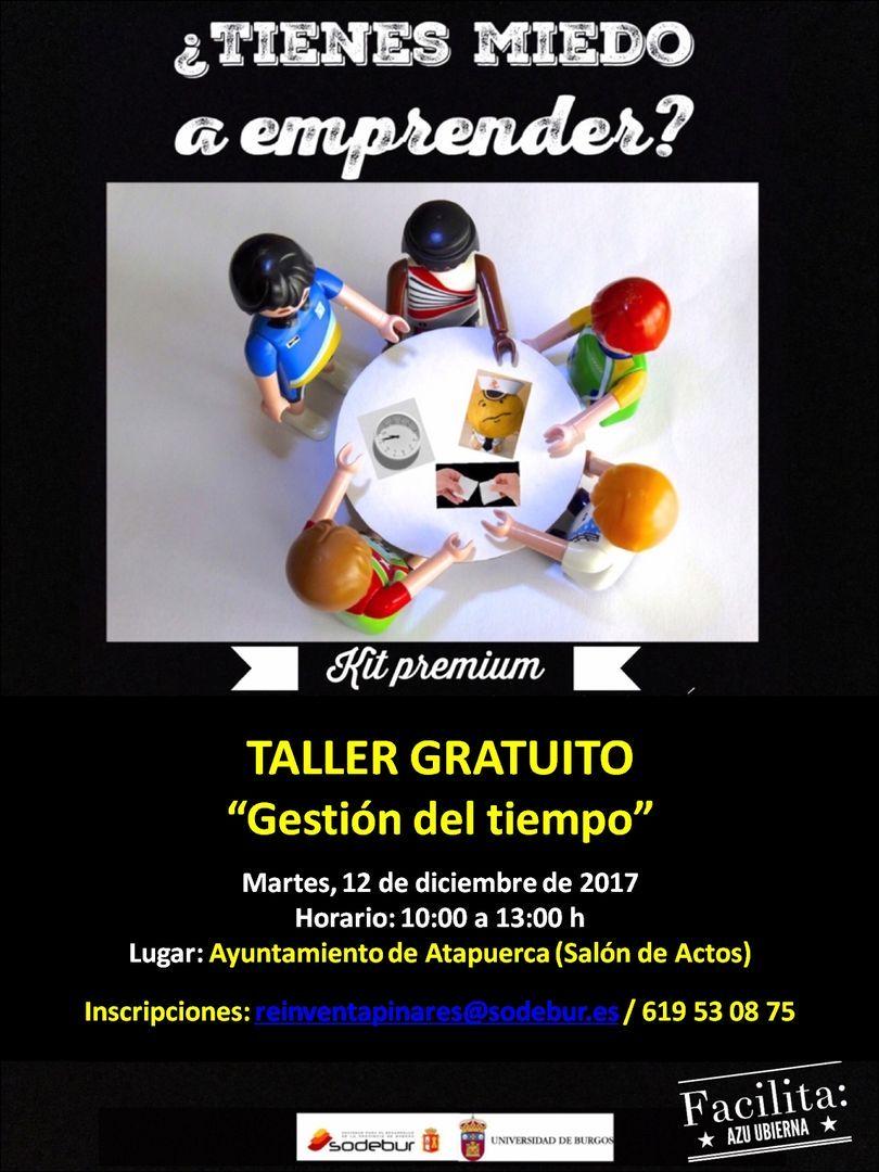 Taller formativo de gestión del tiempo (gratuito)